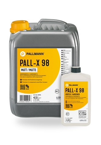 2к лак для паркета Pallmann Pall-X98 Gold